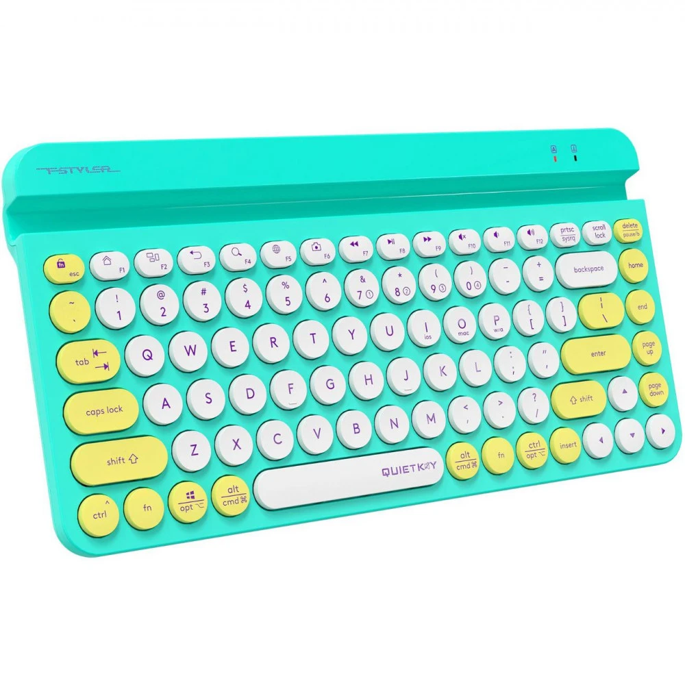 Клавиатура A4Tech Fstyler FBK30 Green FBK30 GREEN Беспроводная, Bluetooth
