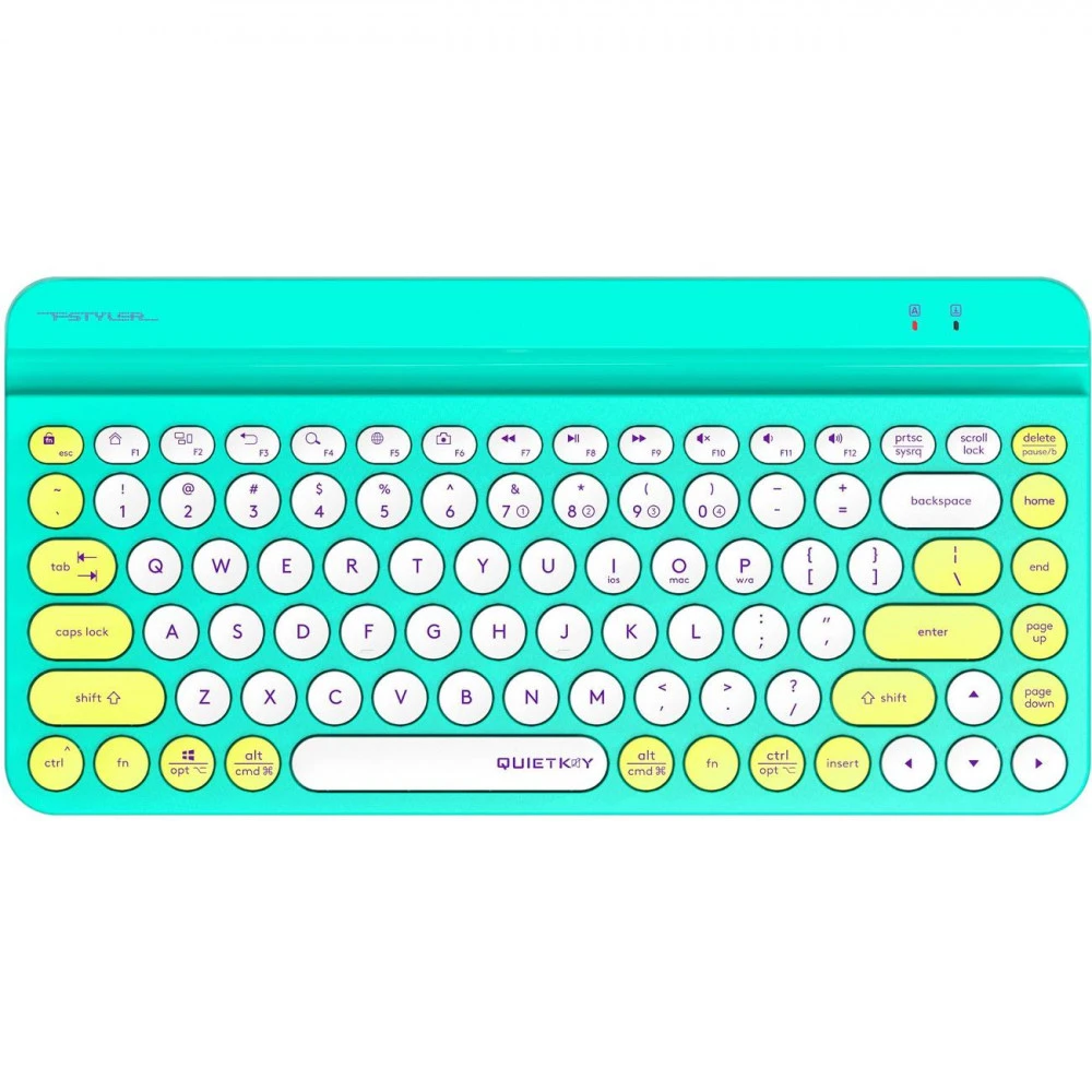 Клавиатура A4Tech Fstyler FBK30 Green FBK30 GREEN Беспроводная, Bluetooth