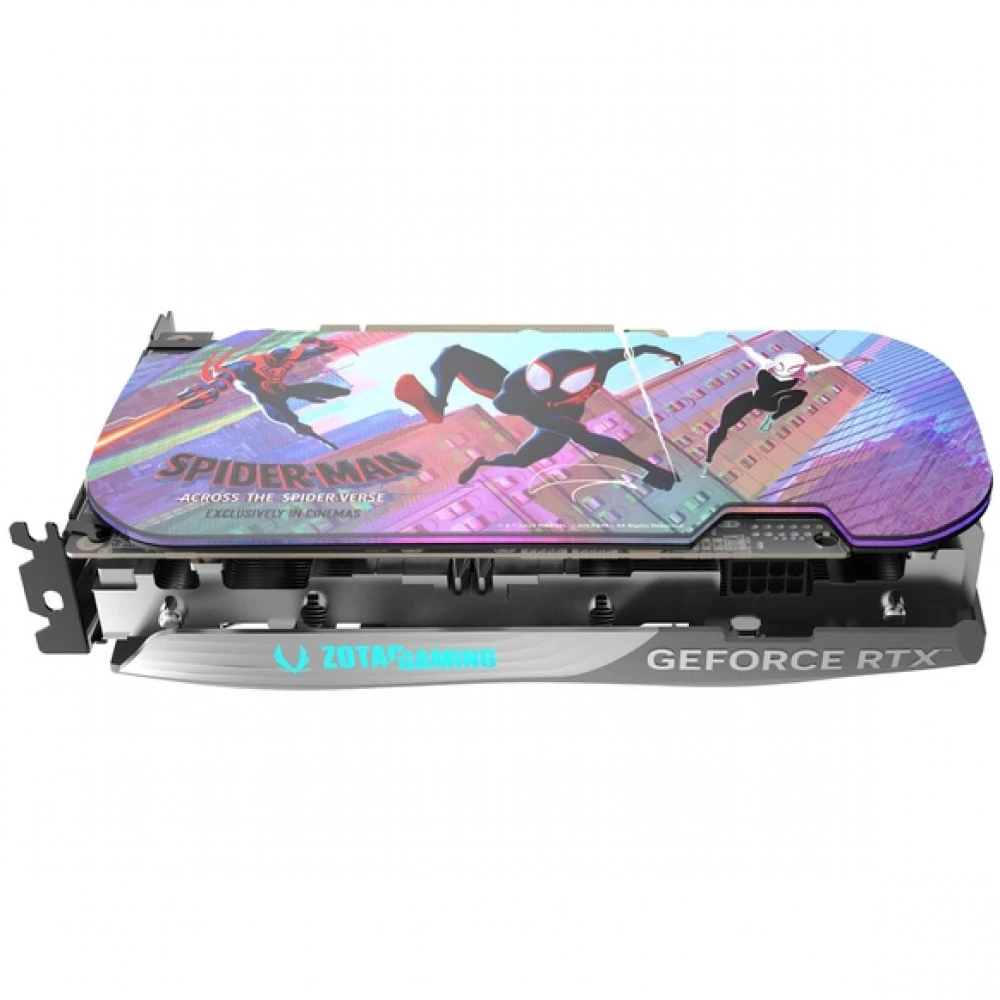 Видеокарта Zotac RTX 4060 Ti 16GB AMP SPIDER-MAN: Across the Spider-Verse Bundle ZT-D40620F-10SMP 16 ГБ