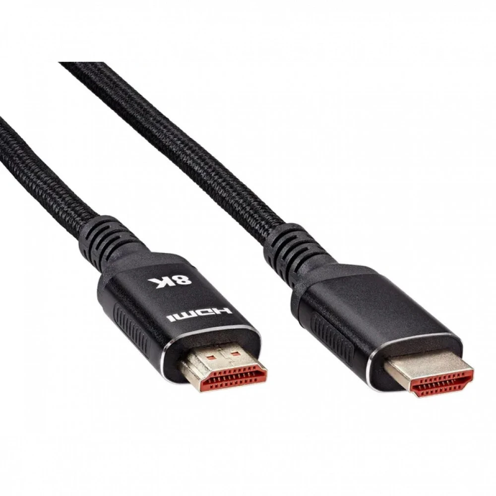 Кабель интерфейсный VCOM Кабель HDMI 19M/M ver. 2.1 8KX60Hz iOpen 1m Black ACG859B-1.0
