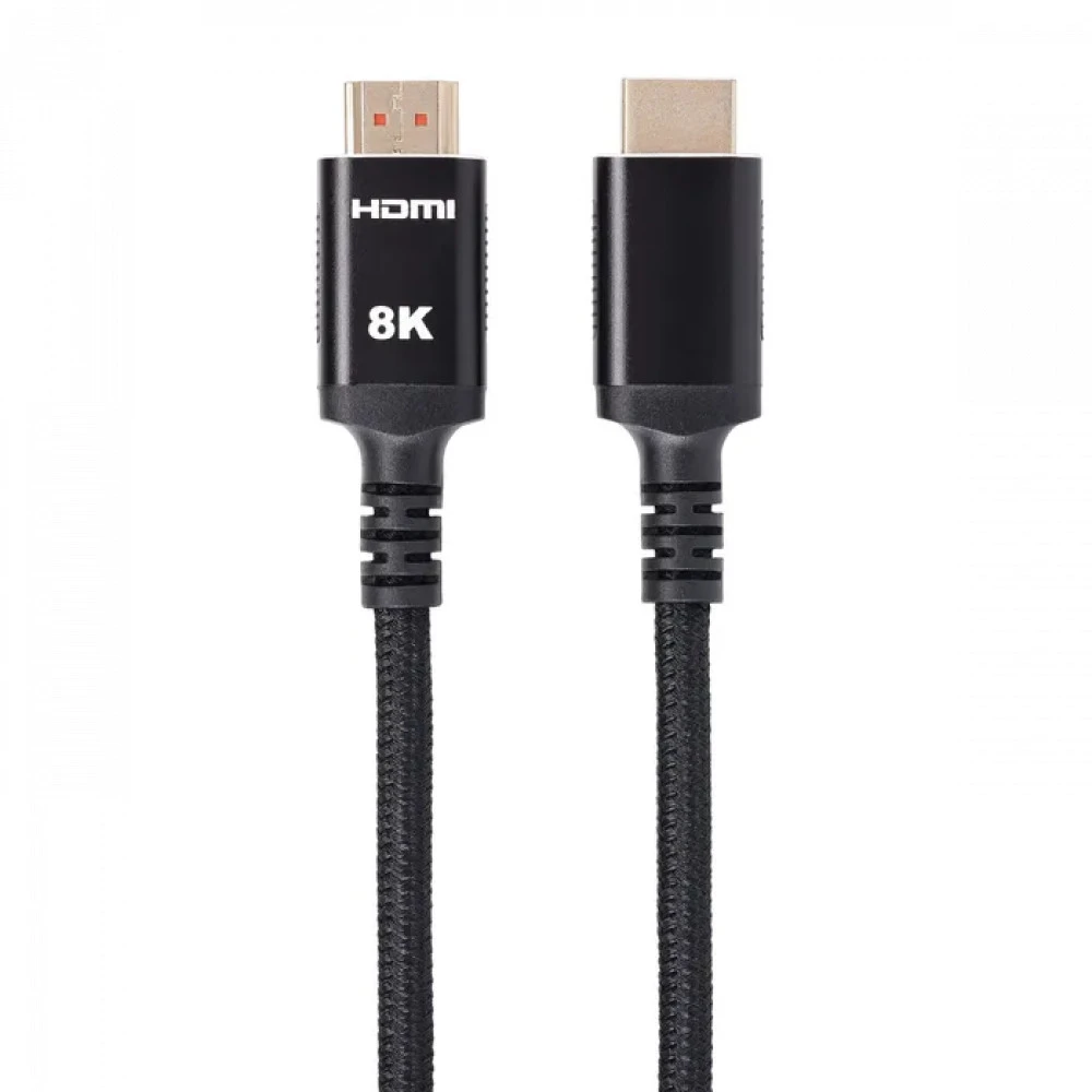 Кабель интерфейсный VCOM Кабель HDMI 19M/M ver. 2.1 8KX60Hz iOpen 1m Black ACG859B-1.0