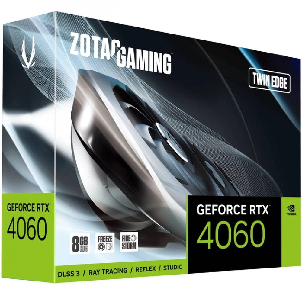 Видеокарта Zotac RTX 4060 8GB Twin Edge ZT-D40600E-10M 8 ГБ