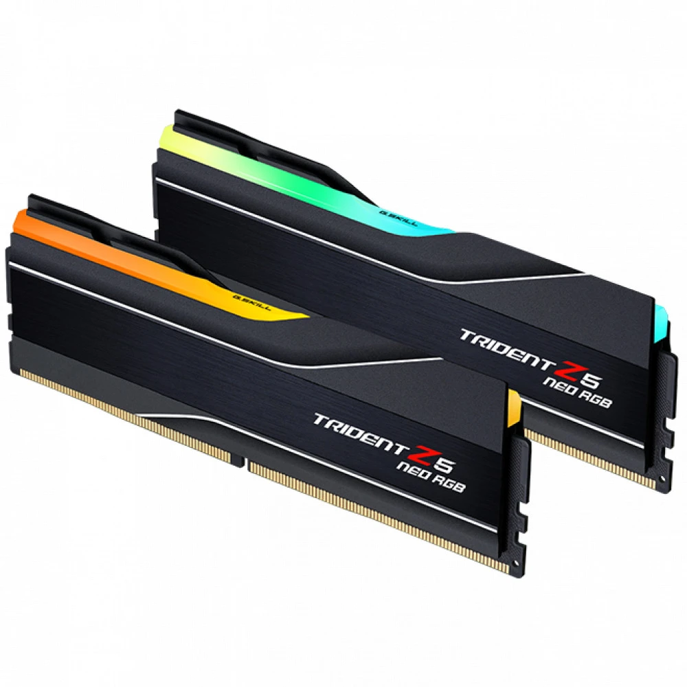 ОЗУ G.Skill Trident Z5 Neo RGB F5-6000J4048F24GX2-TZ5NR DIMM, DDR5, 48 Гб (2 x 24 Гб), 6000 МГц