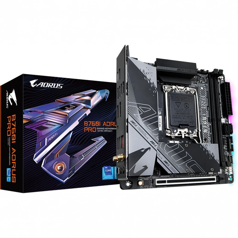 Материнская плата Gigabyte B760I AORUS PRO Mini-ITX, LGA 1700
