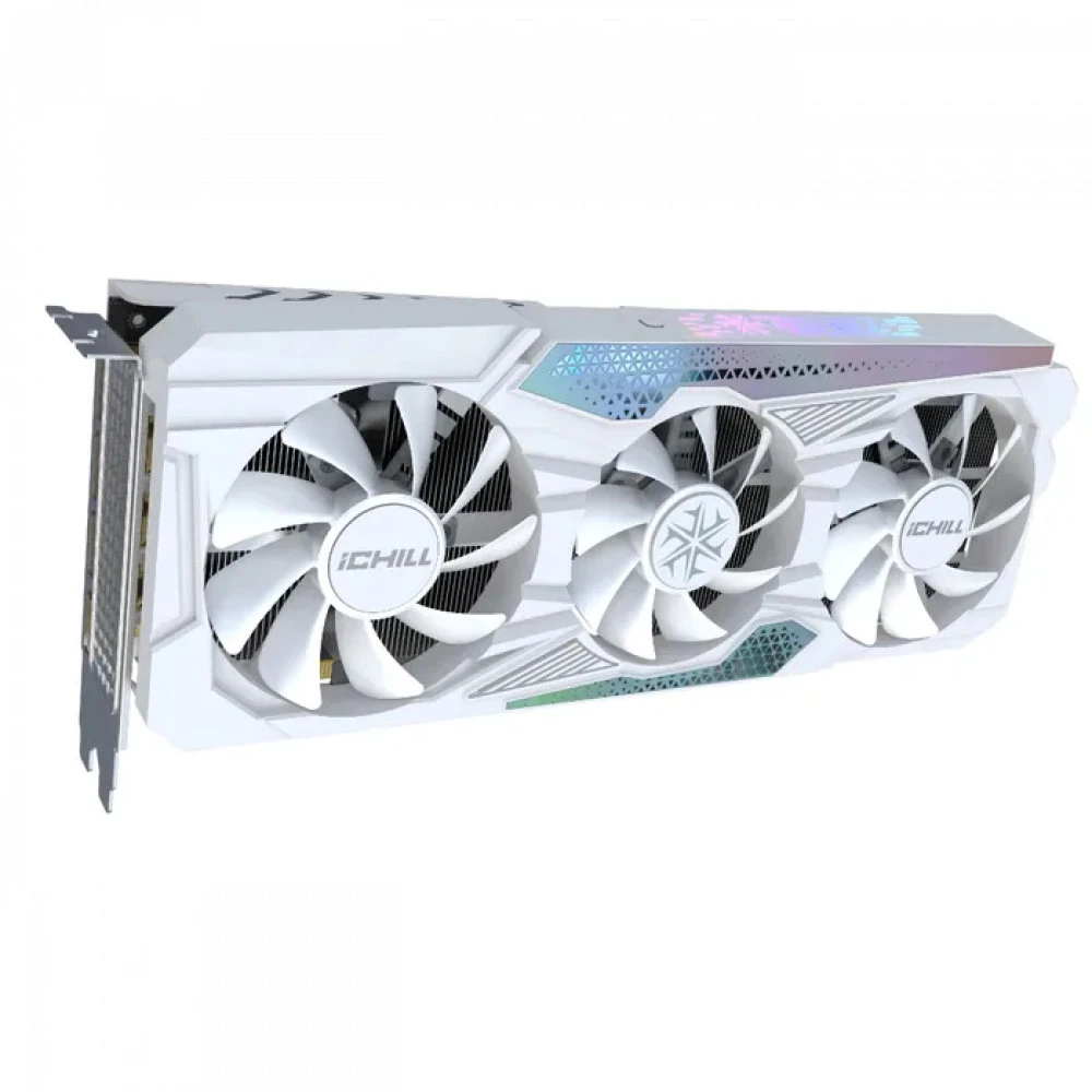 Видеокарта Inno3D RTX4060Ti 8GB ICHILL X3 WHITE C406T3-08D6X-17113280 8 ГБ