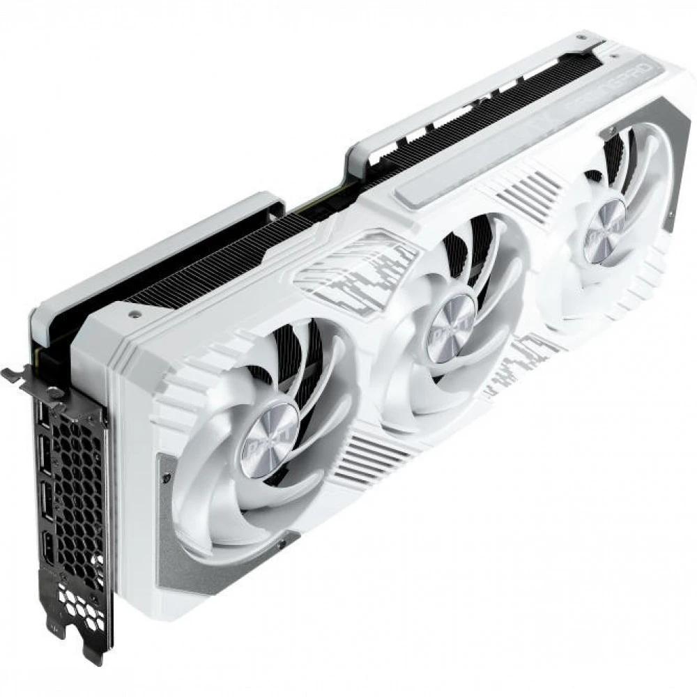 Видеокарта Palit RTX 4070 Ti GamingPro White OC NED407TV19K9-1043W 12 ГБ