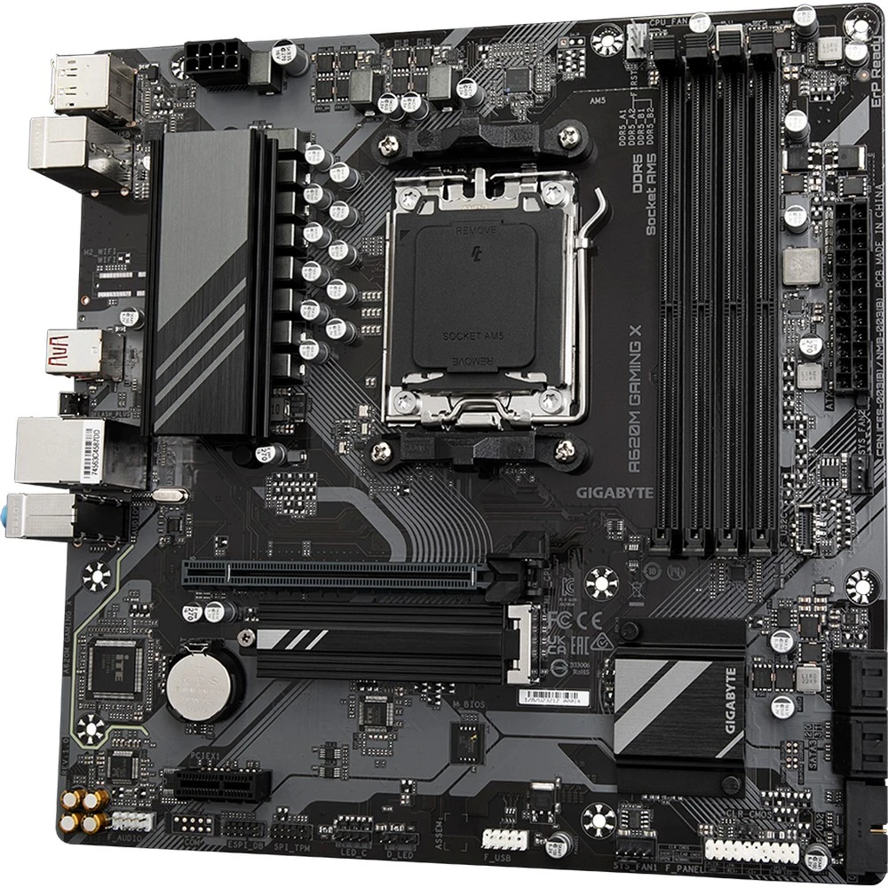 Материнская плата Gigabyte A620M GAMING X (REV1.0) Micro-ATX, AMD AM5