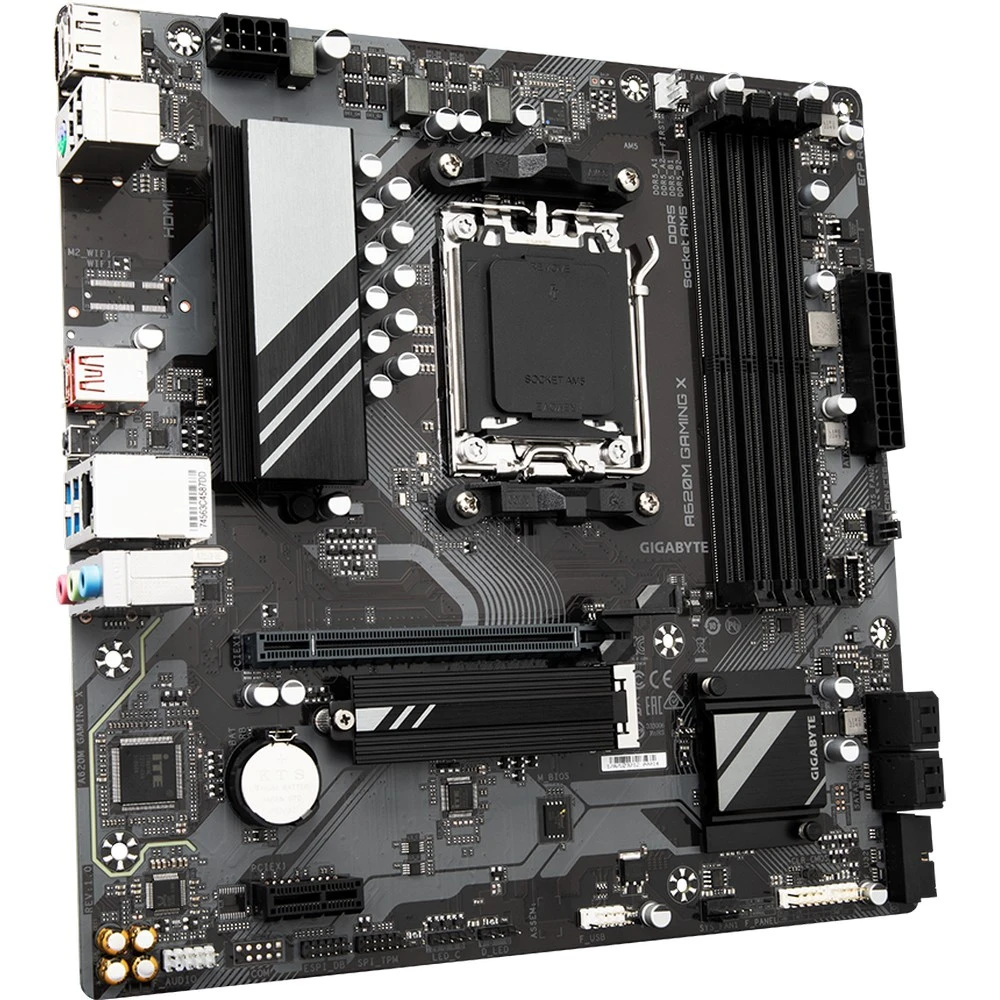Материнская плата Gigabyte A620M GAMING X (REV1.0) Micro-ATX, AMD AM5