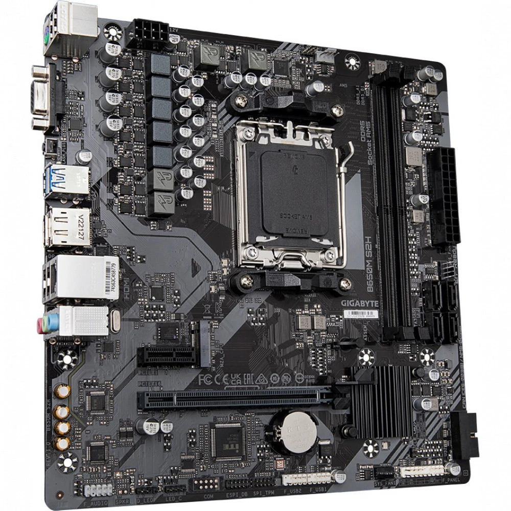 Материнская плата Gigabyte B650M S2H Micro-ATX, AMD AM5