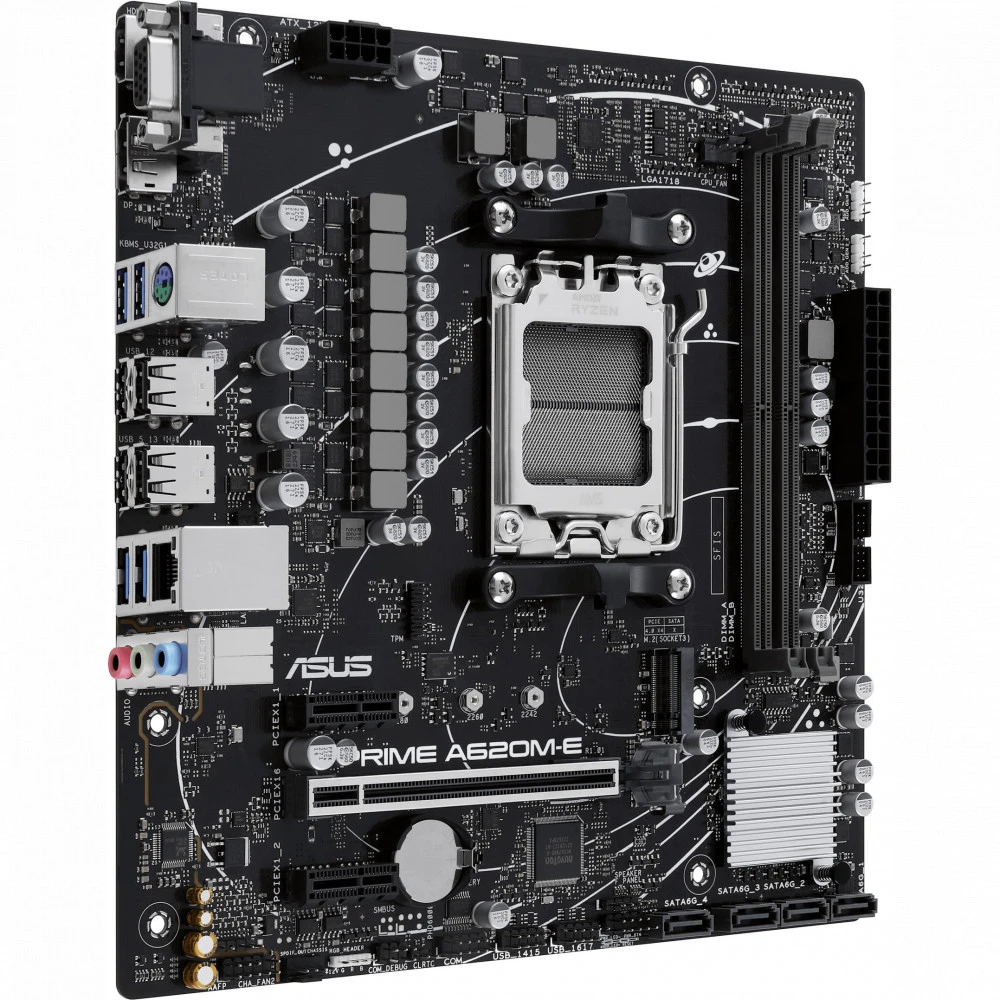 Материнская плата Asus PRIME A620M-E Micro-ATX, AMD AM5