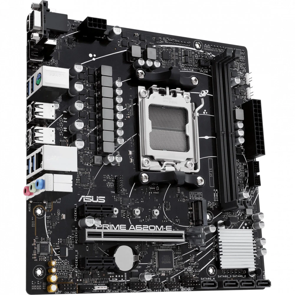 Материнская плата Asus PRIME A620M-E Micro-ATX, AMD AM5