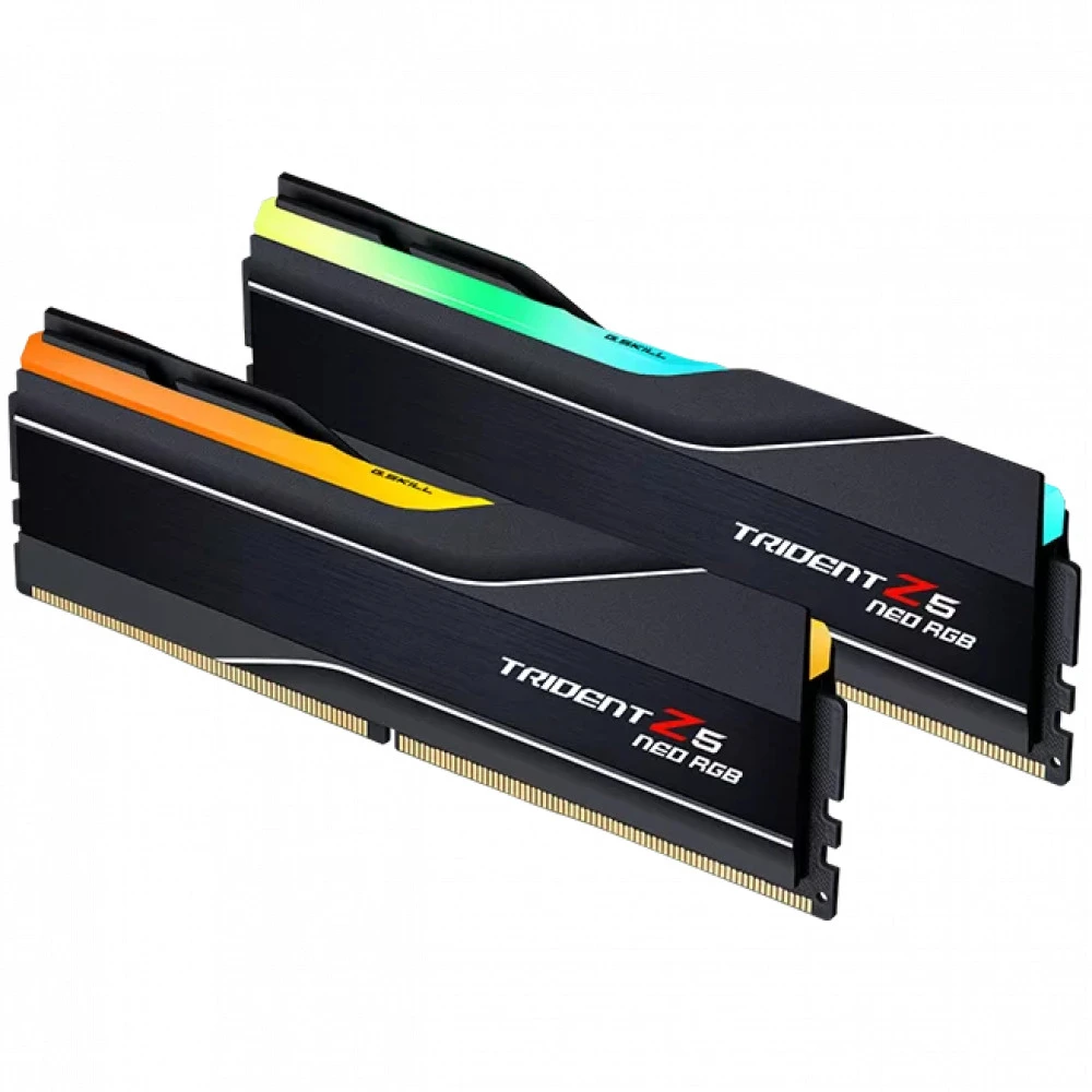 ОЗУ G.Skill Trident Z5 Neo RGB F5-6000J3038F16GX2-TZ5NR DIMM, DDR5, 32 Гб (2 х 16 Гб), 6000 МГц