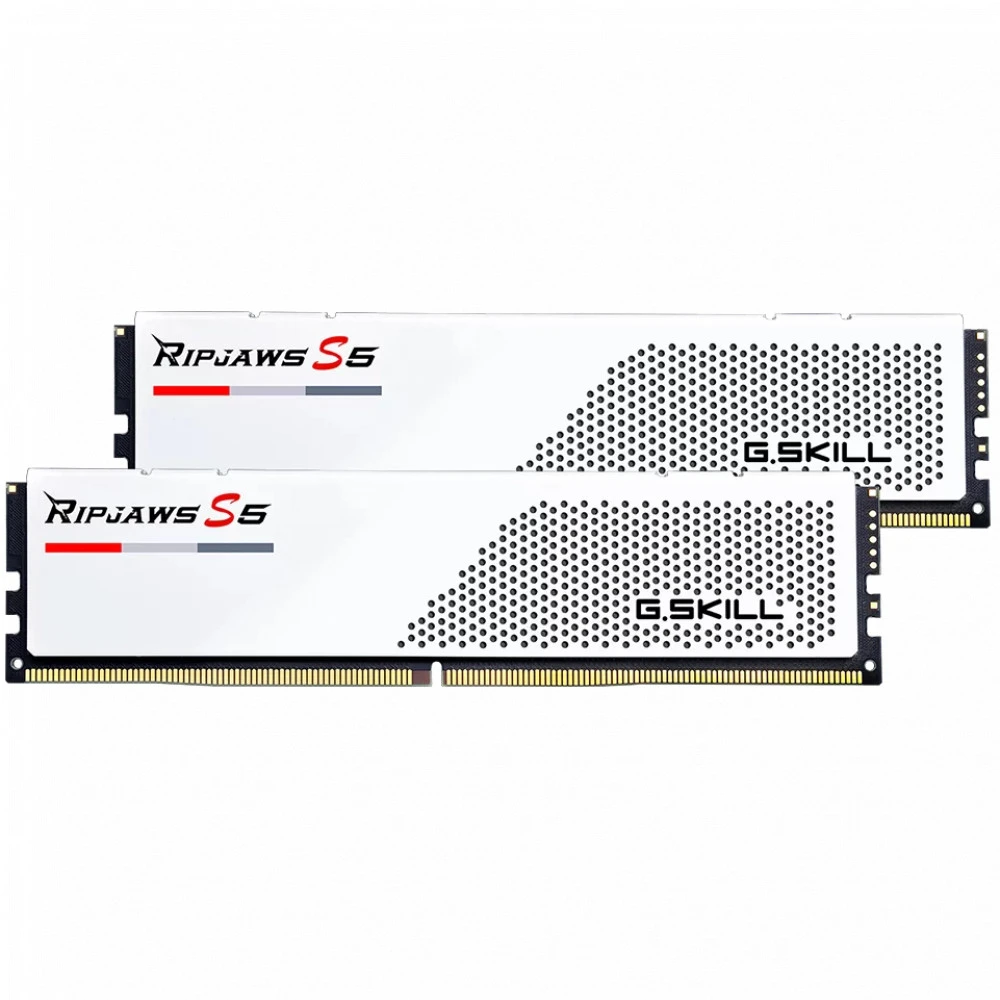 ОЗУ G.Skill RipJaws S5 F5-5600J3636C16GX2-RS5W DIMM, DDR5, 32 Гб (2 х 16 Гб), 5600 МГц