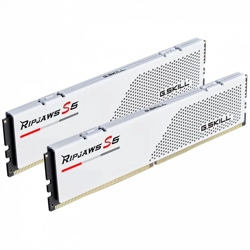 ОЗУ G.Skill RipJaws S5 F5-5600J3636C16GX2-RS5W DIMM, DDR5, 32 Гб (2 х 16 Гб), 5600 МГц