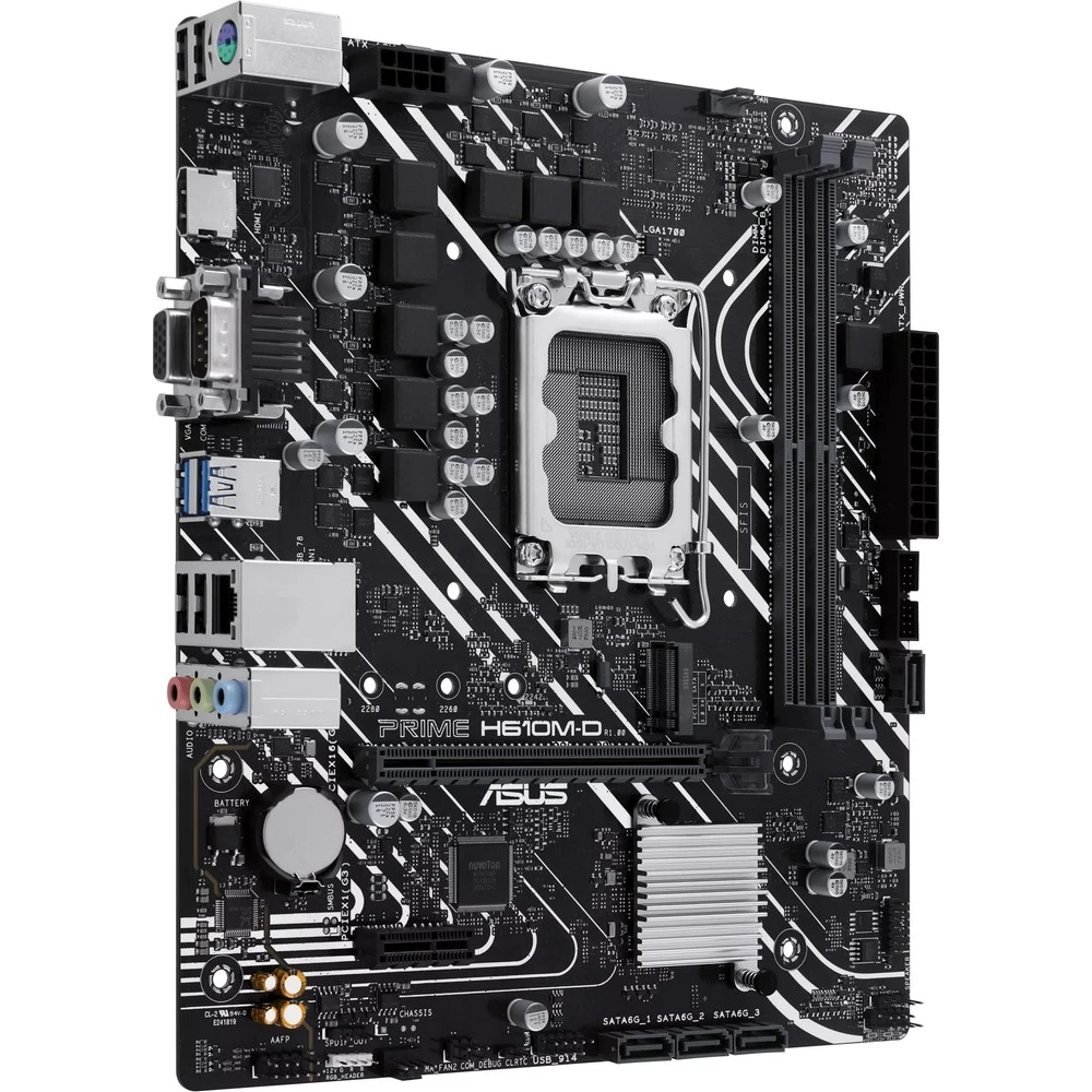Материнская плата Asus PRIME H610M-D Micro-ATX, LGA 1700