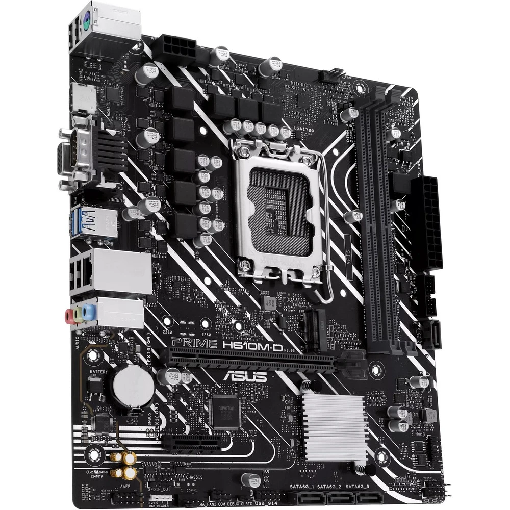 Материнская плата Asus PRIME H610M-D Micro-ATX, LGA 1700