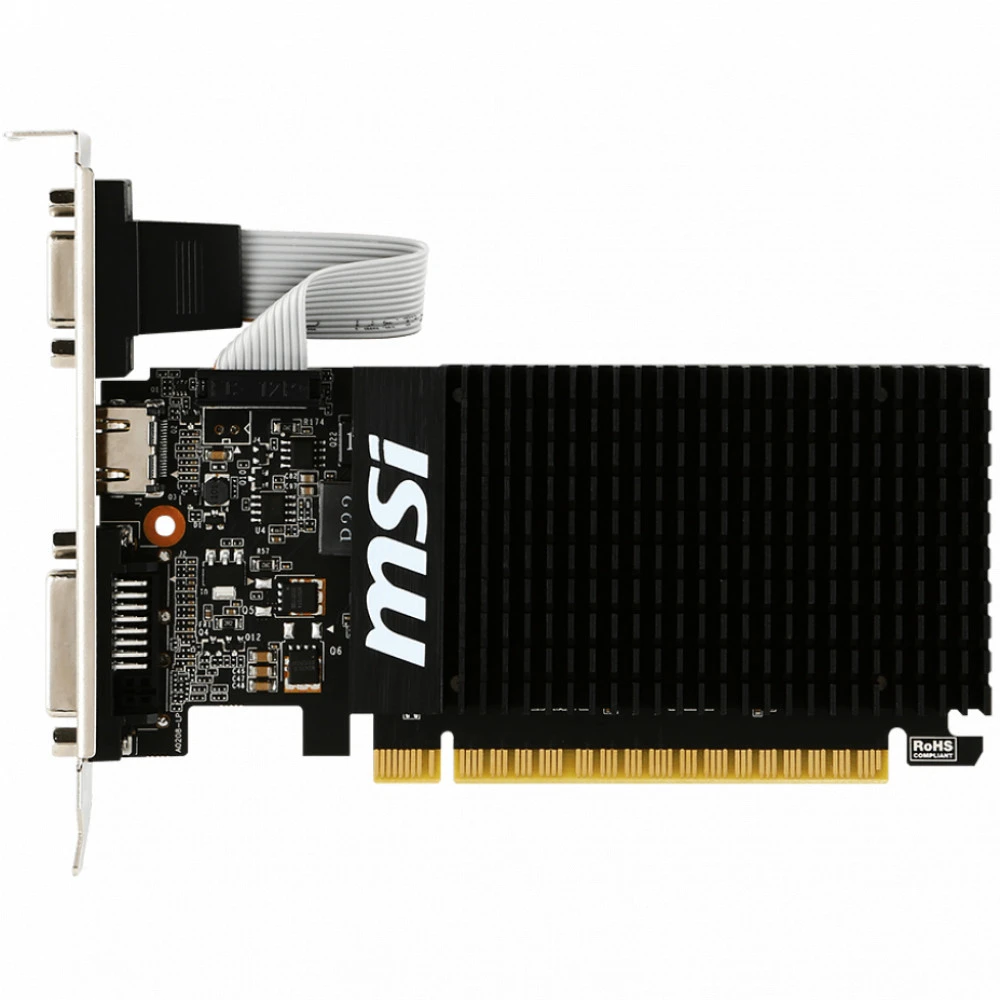 Видеокарта MSI GT 710 2GD3H LP GT 710 2GD3HLP 2 ГБ