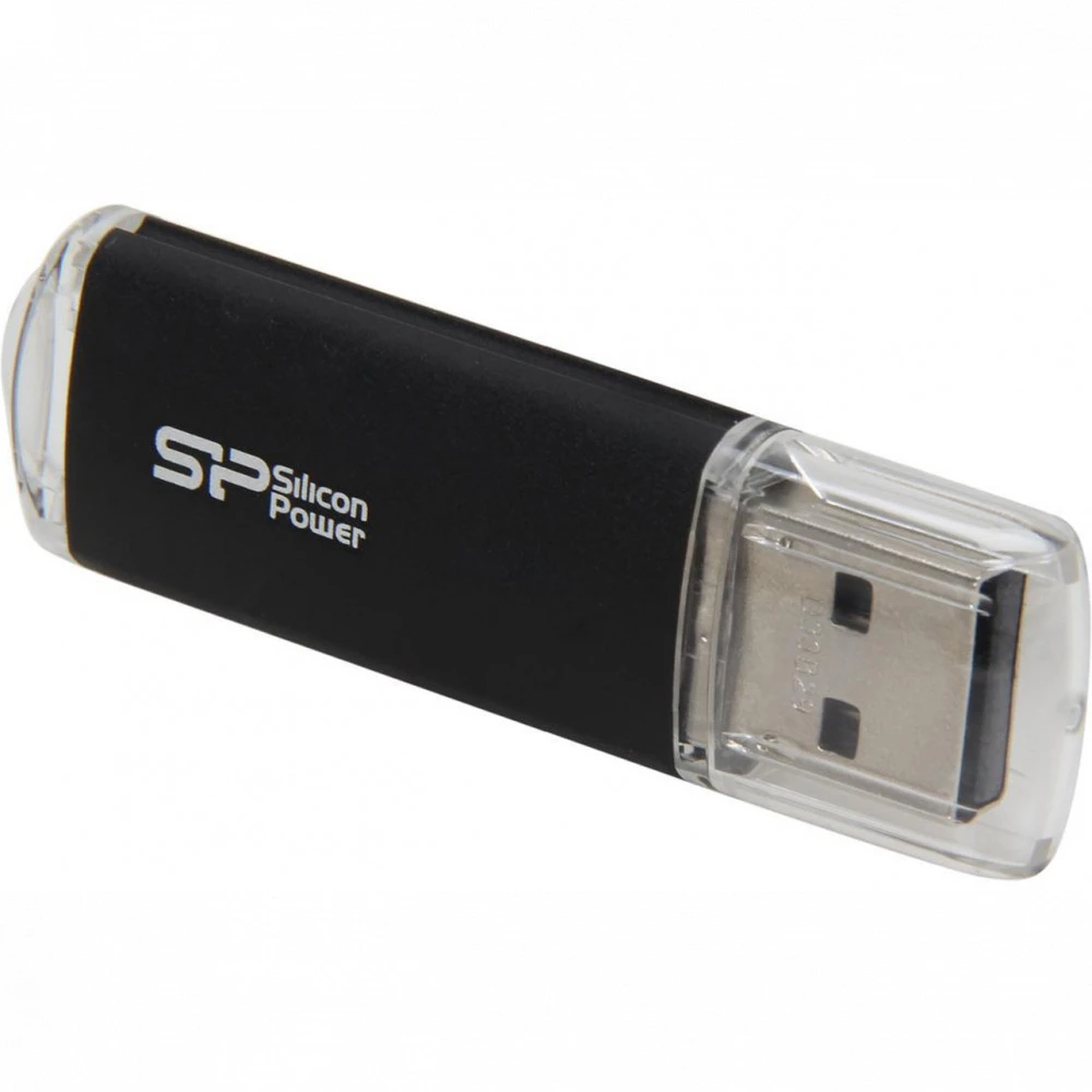 USB флешка (Flash) Silicon Power Ultima II Black SP064GBUF2M01V1K 64 ГБ