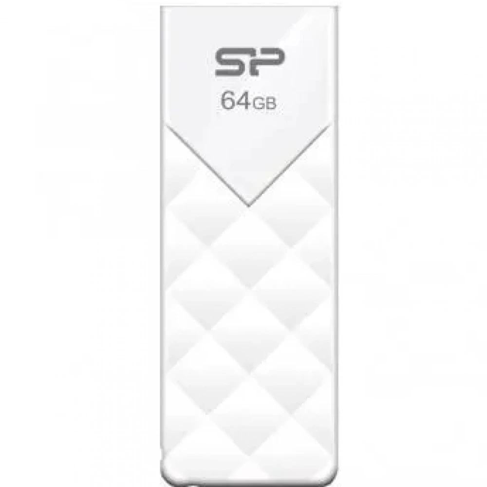 USB флешка (Flash) Silicon Power Ultima U03 White SP064GBUF2U03V1W 64 ГБ
