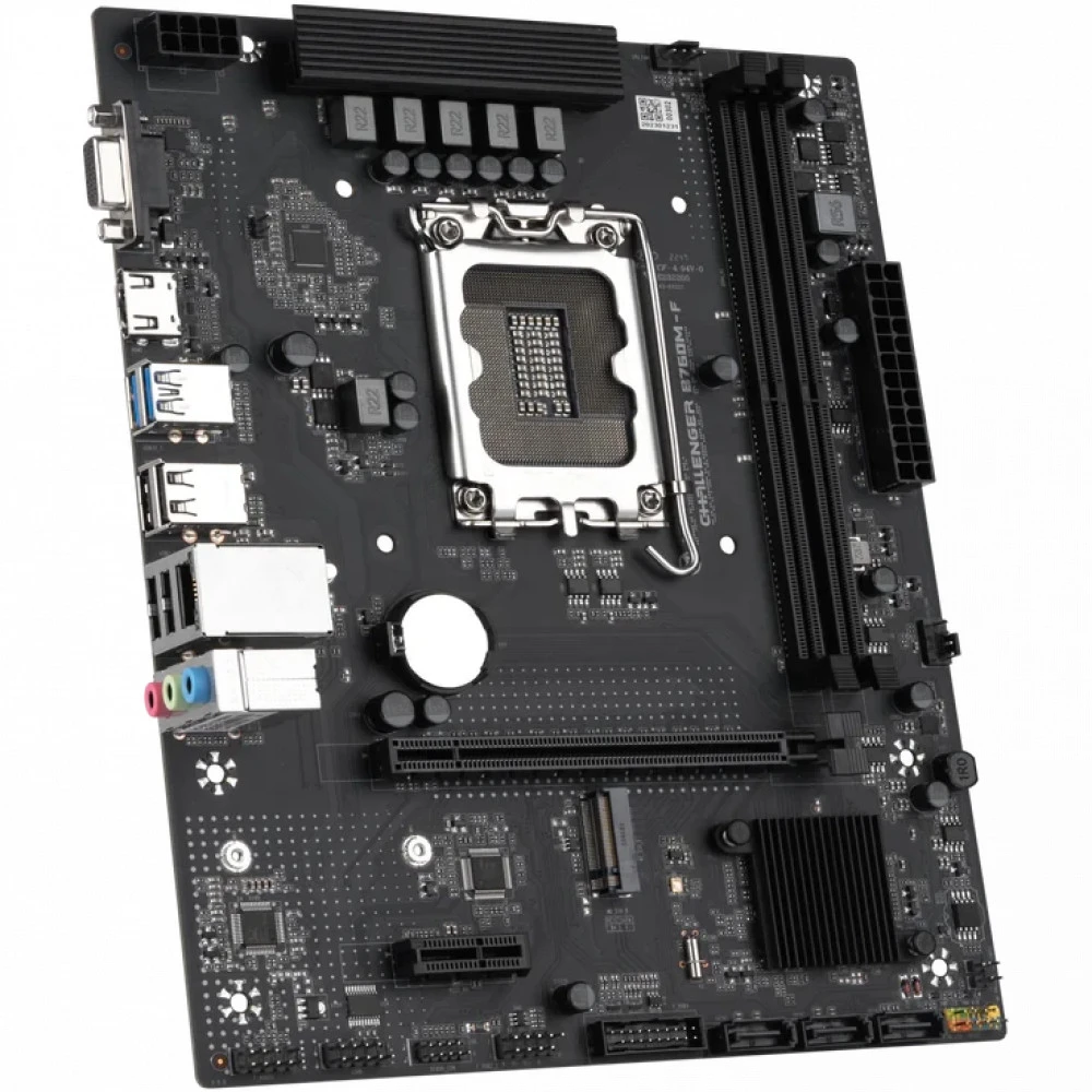 Материнская плата Maxsun Challenger B760M-F 6940709699638 Micro-ATX, LGA 1700
