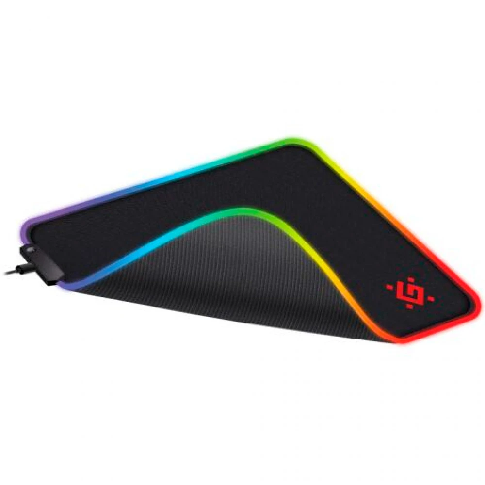 Коврик для мышки Defender Black L Light 50008