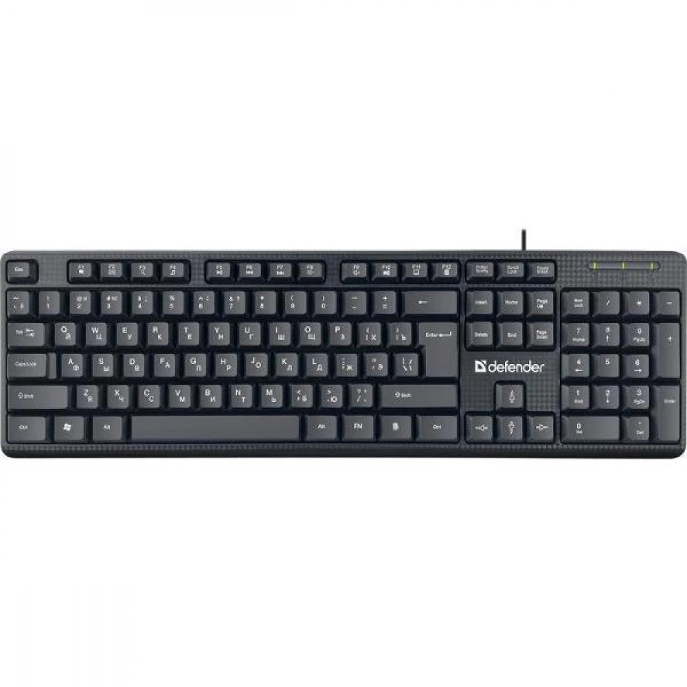 Клавиатура Defender DAILY HB-162 45162 Проводная, USB