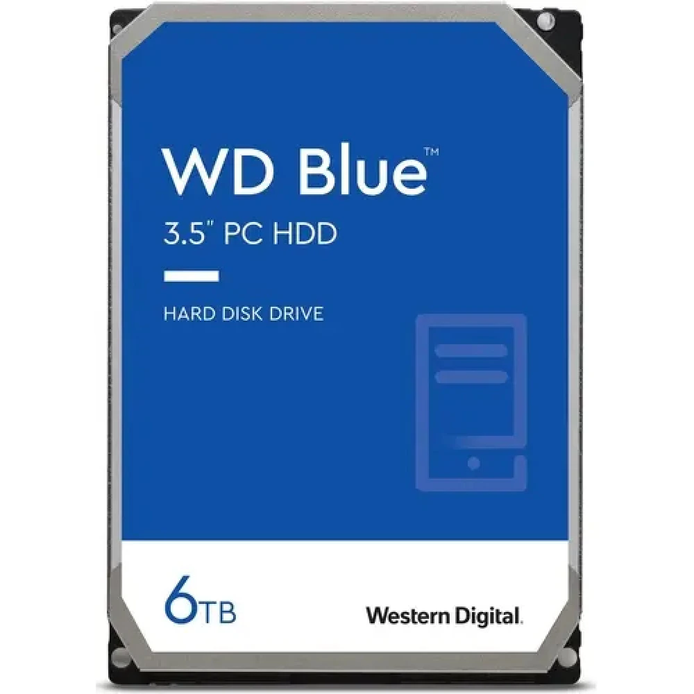 Жесткий диск Western Digital WD60EZAX HDD (классические), 6 ТБ, 3.5 дюйма, SATA