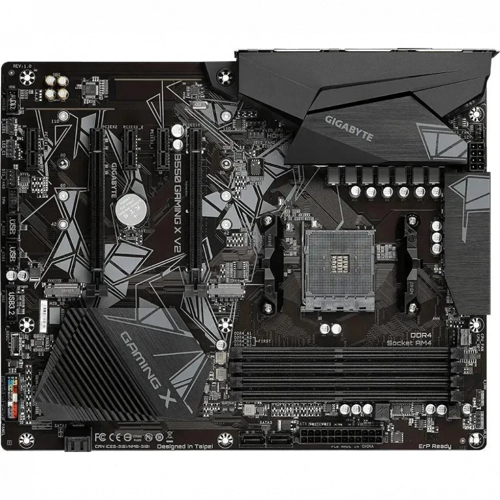 Материнская плата Gigabyte B550 GAMING X V2 1.3 ATX, AMD AM4