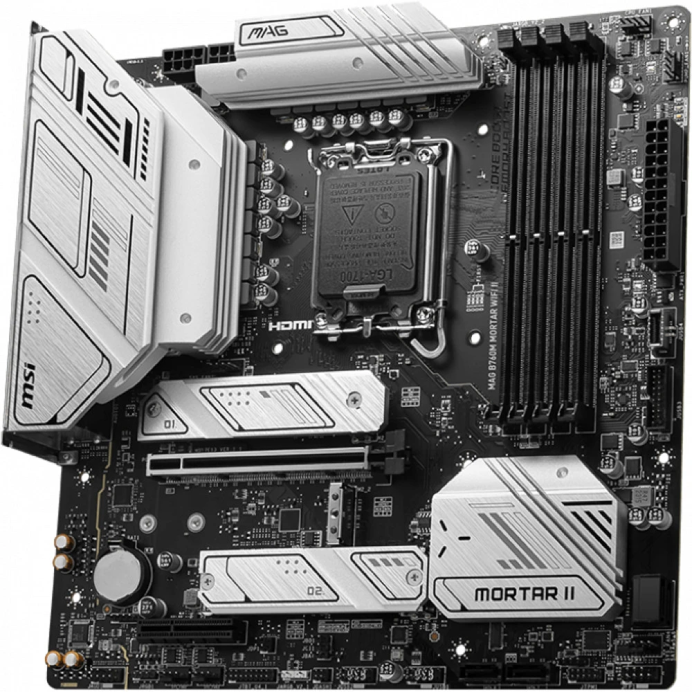 Материнская плата MSI MAG B760M MORTAR WIFI II Micro-ATX, LGA 1700