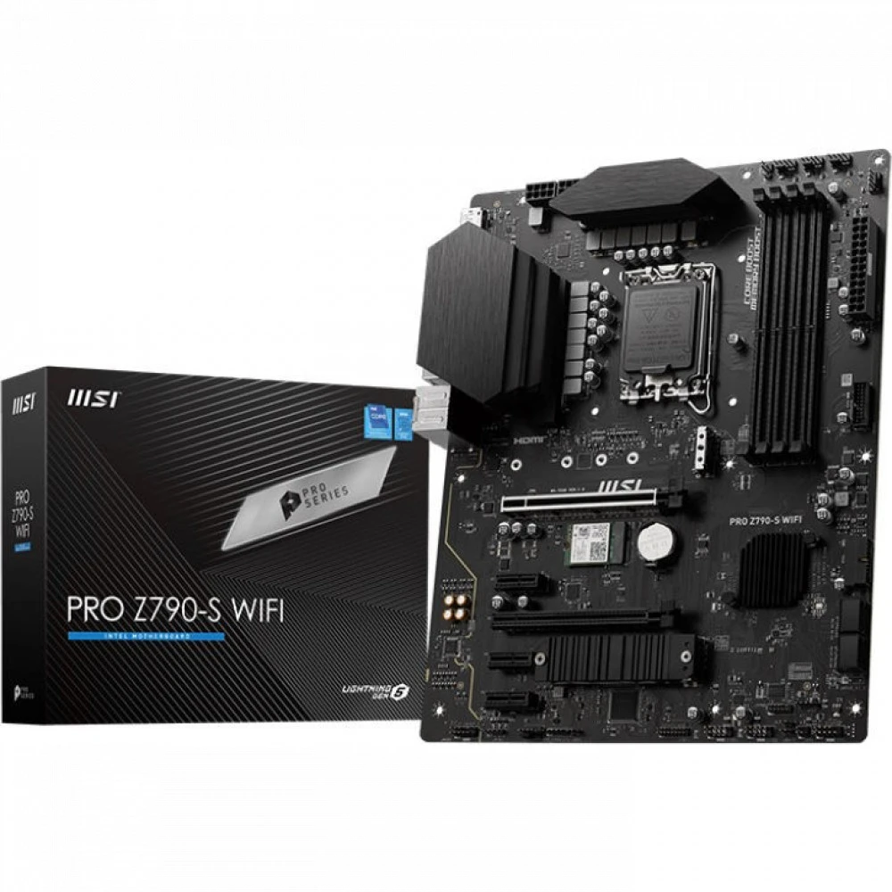 Материнская плата MSI PRO Z790-S WiFi PRO Z790-S WIFI ATX, LGA 1700