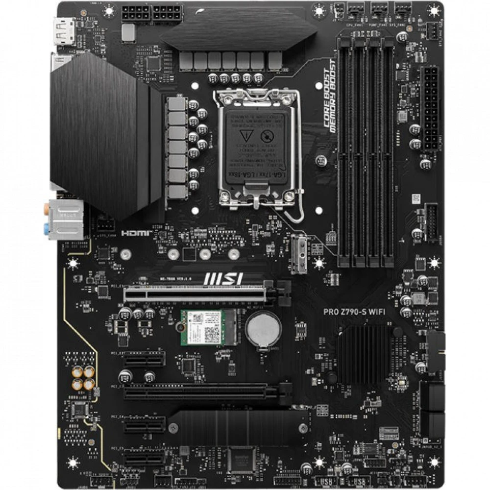 Материнская плата MSI PRO Z790-S WiFi PRO Z790-S WIFI ATX, LGA 1700