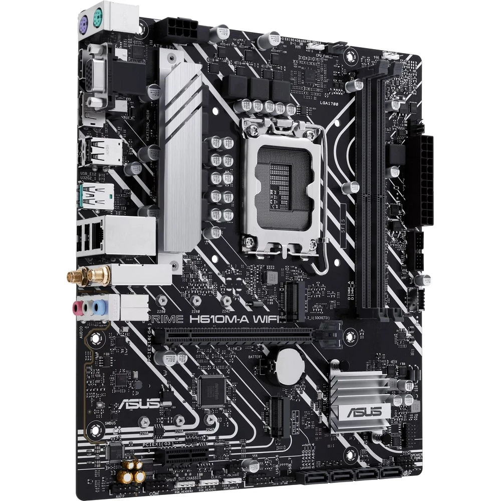 Материнская плата Asus PRIME H610M-A WIFI Micro-ATX, LGA 1700