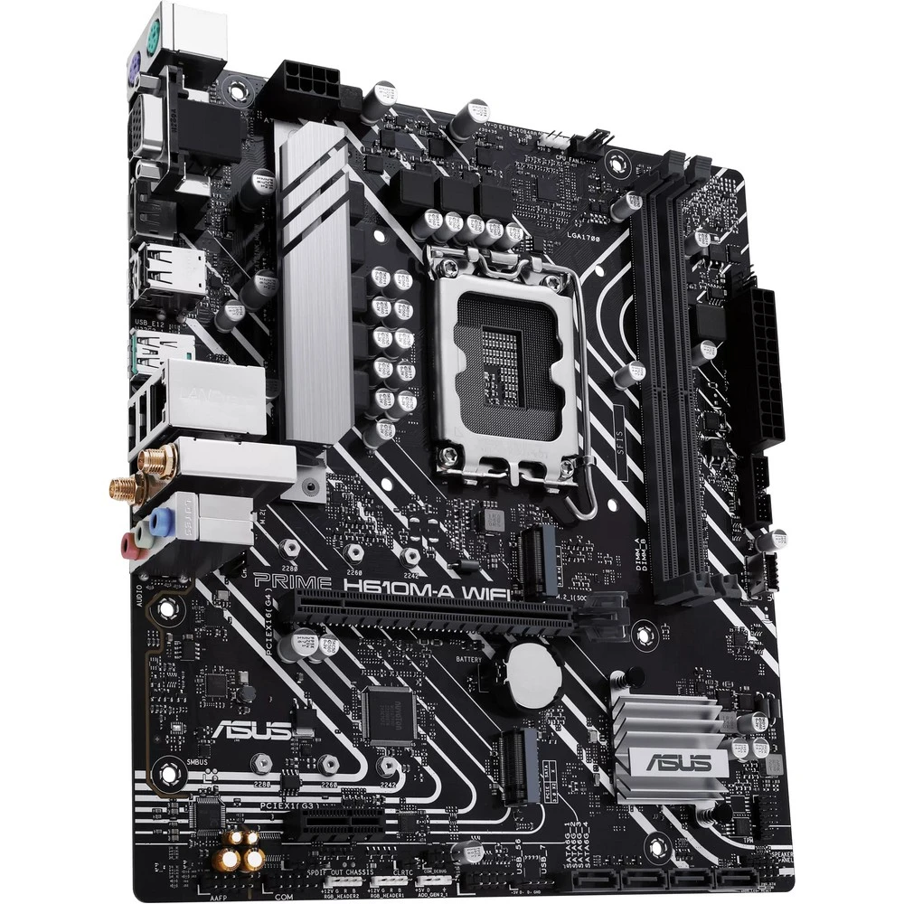 Материнская плата Asus PRIME H610M-A WIFI Micro-ATX, LGA 1700