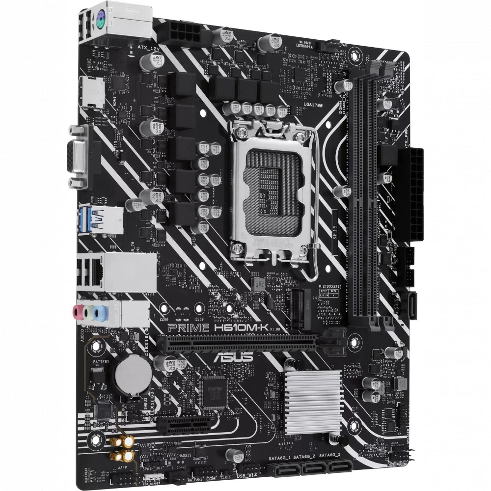 Материнская плата Asus PRIME H610M-K Micro-ATX, LGA 1700