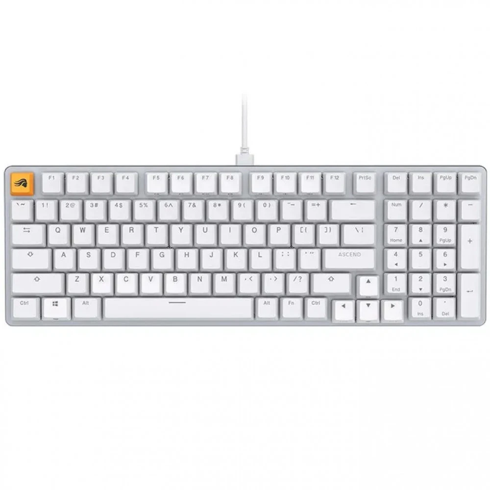 Клавиатура GLORIOUS GMMK2 Full Size White GLO-GMMK2-96-FOX-W Проводная, USB