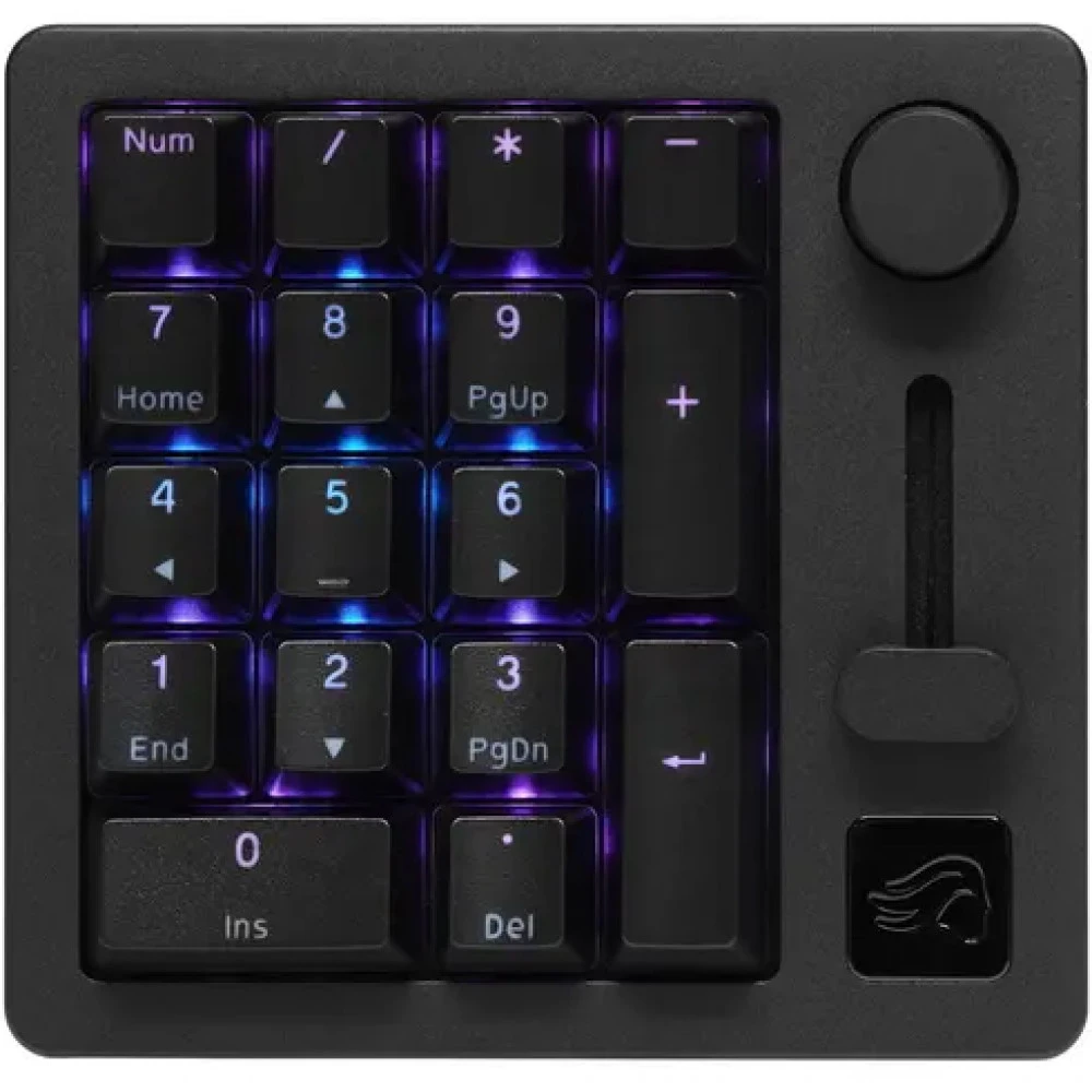 Клавиатура GLORIOUS GMMK Numpad Wireless Pre-Built (Fox Linear Switch) GLO-GMMK-NP-FOX-B Беспроводная, USB