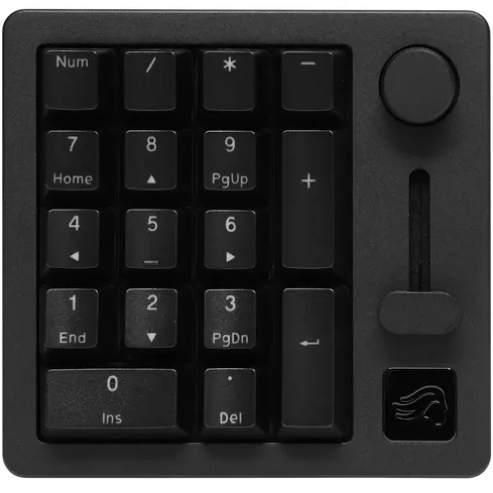 Клавиатура GLORIOUS GMMK Numpad Wireless Pre-Built (Fox Linear Switch) GLO-GMMK-NP-FOX-B Беспроводная, USB