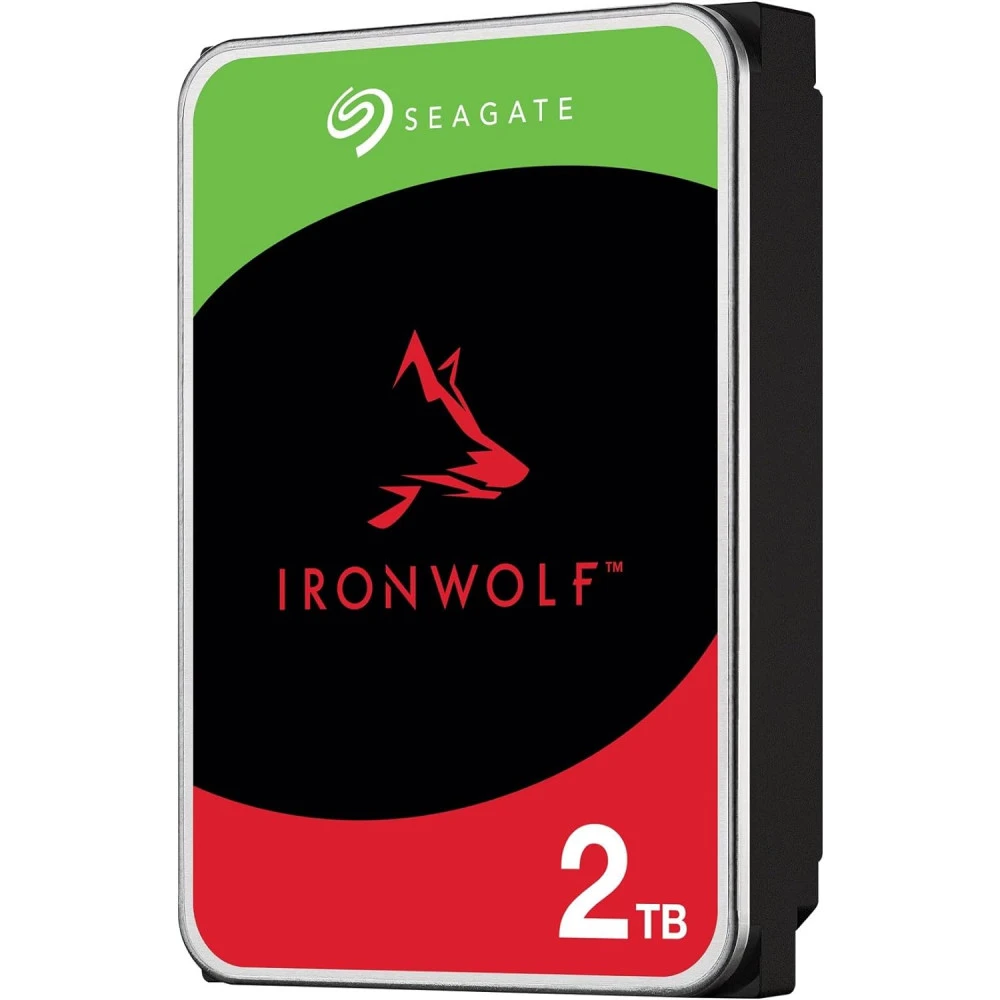 Жесткий диск Seagate IronWolf ST2000VN003 HDD (классические), 2 ТБ, 3.5 дюйма, SATA