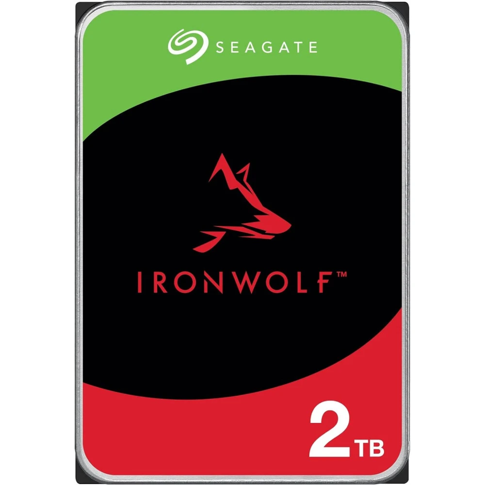 Жесткий диск Seagate IronWolf ST2000VN003 HDD (классические), 2 ТБ, 3.5 дюйма, SATA