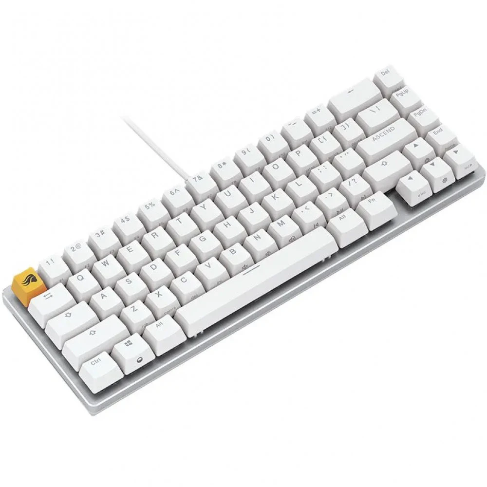 Клавиатура GLORIOUS GMMK2 Compact White GLO-GMMK2-65-FOX-W Проводная, USB