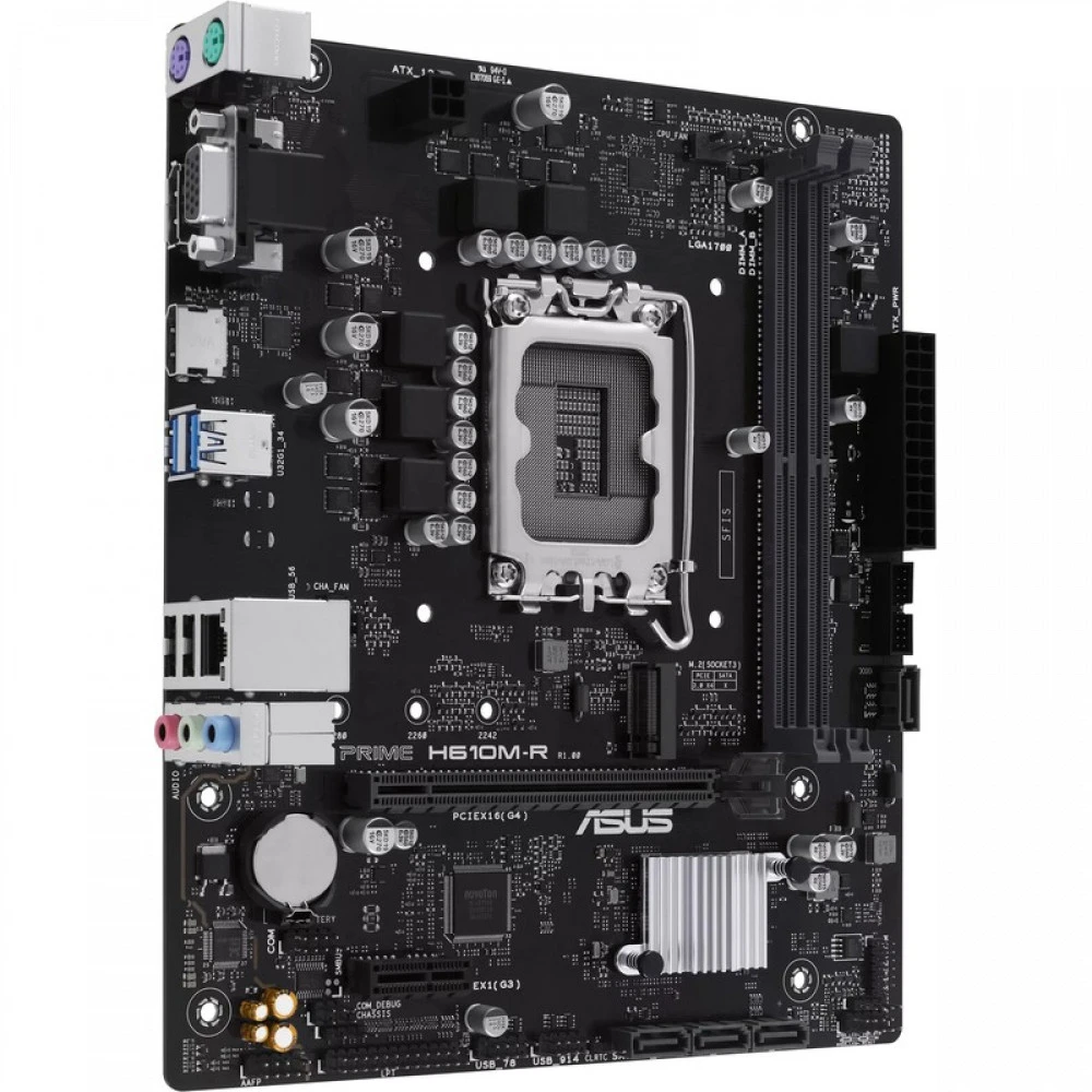 Материнская плата Asus PRIME H610M-R-SI 90MB1GL0-M0ECY0 Micro-ATX, LGA 1700