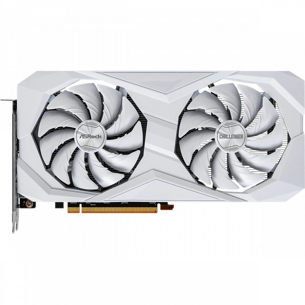 Видеокарта ASRock Radeon RX 6600 Challenger White RX6600 CLW 8G 8 ГБ