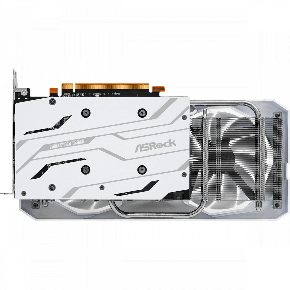 Видеокарта ASRock Radeon RX 6600 Challenger White RX6600 CLW 8G 8 ГБ