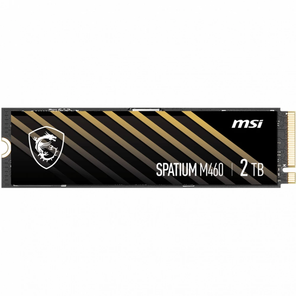 Жесткий диск MSI SPATIUM M460 NVME M460 PCIE 4.0NVME M.2 1TB SSD (твердотельные), 1 ТБ, M.2, PCIe
