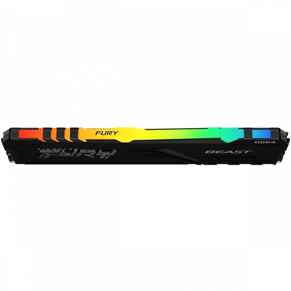 ОЗУ Kingston Fury Beast RGB KF432C16BB2AK2/64 DIMM, DDR4, 64 Гб (2 х 32 Гб), 3200 МГц