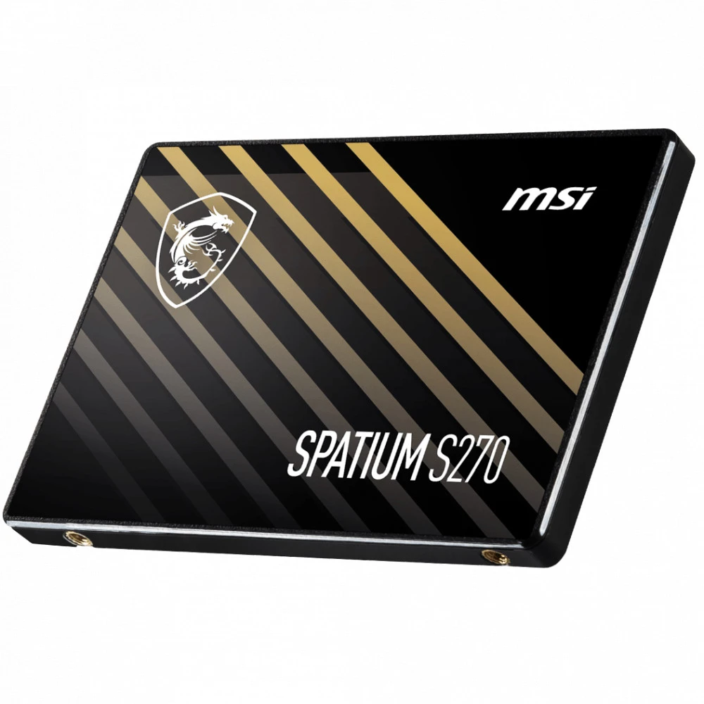 Жесткий диск MSI SPATIUM S270 SPATIUM S270 SATA 2.5" 960GB HDD (классические), 960 ГБ, 2.5 дюйма, SATA