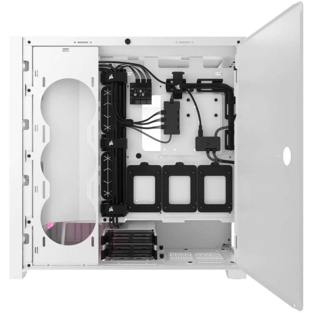 Корпус Corsair iCUE 5000D RGB Airflow White CC-9011243-WW Mid-Tower