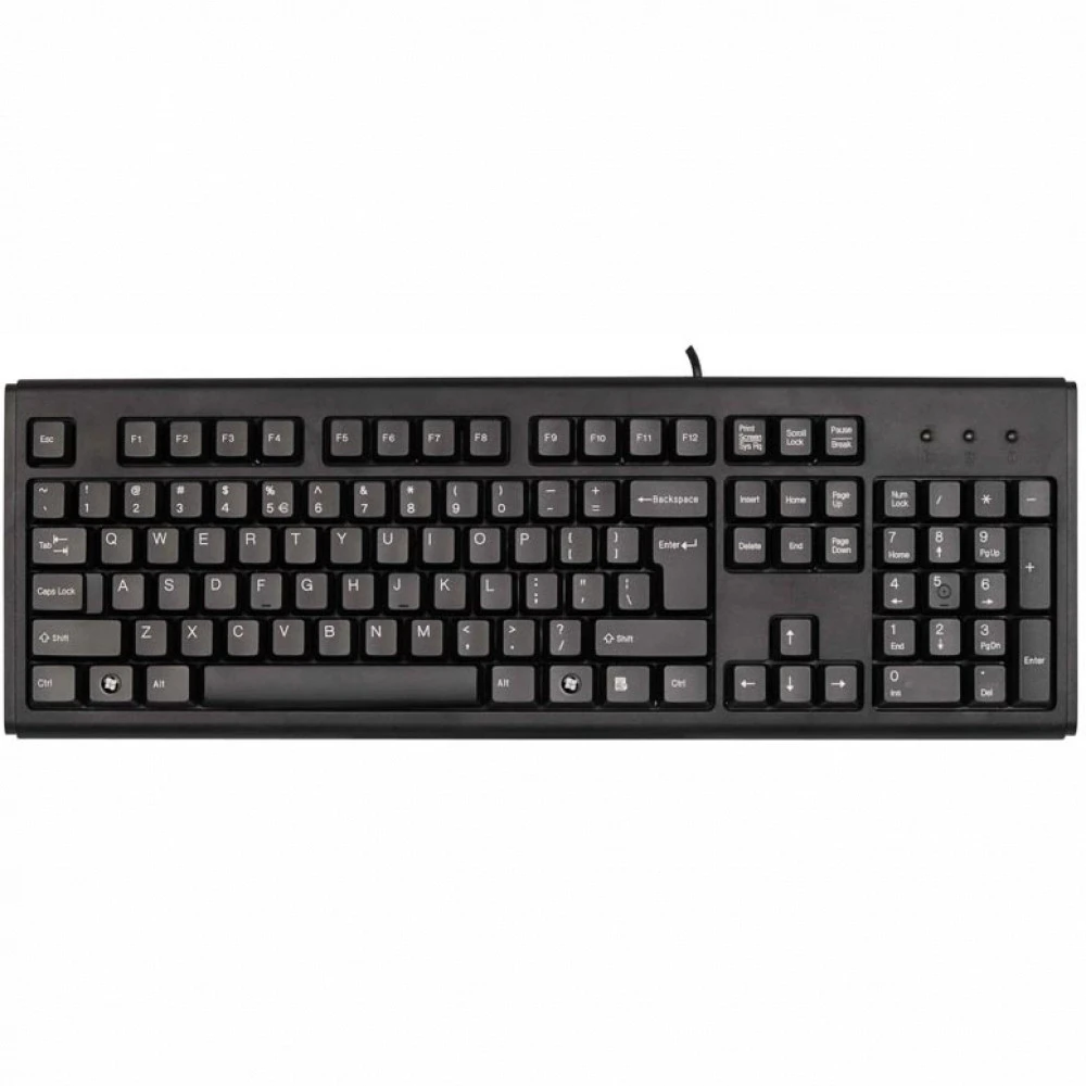 Клавиатура A4Tech KR-83 BLACK Проводная, USB