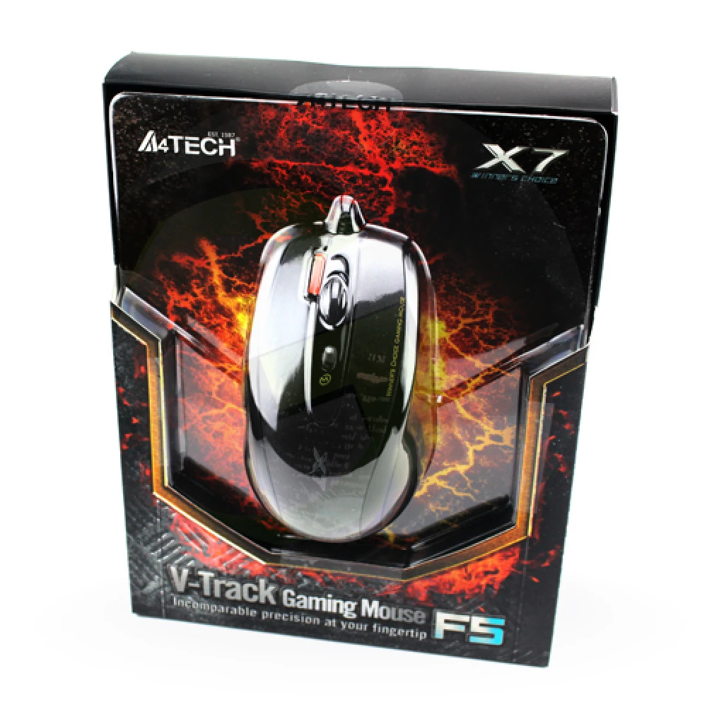 Мышь A4Tech X7 F5 BLACK