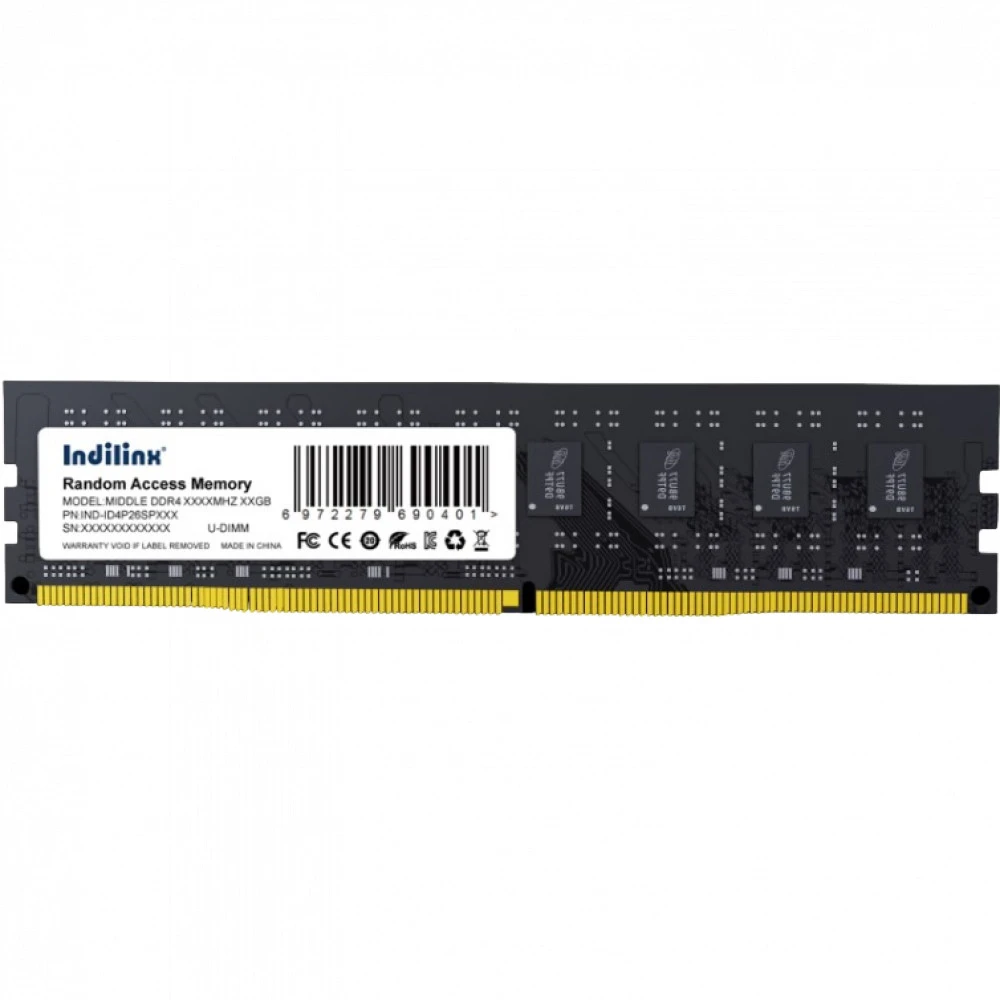 ОЗУ Indilinx ID4P32SP16X IND-ID4P32SP16X DIMM, DDR4, 16 Гб, 3200 МГц